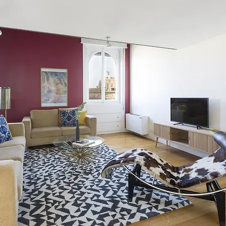 Six-bedroom On Lungotevere Degli Altoviti Apt 19 מלון דירות *